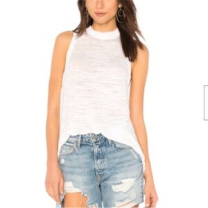 {WE THE FREE} White Tank Top